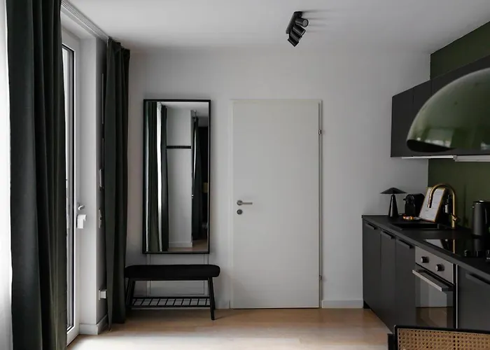 Augarten Loft With Ac And Terrace Apartmán